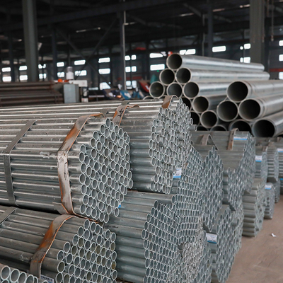 ASTM A53 Galvanizli Çelik Boru BS 1387 12M Sıcak Daldırma Galvanizli Gi Borusu