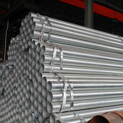 ASTM A53 Galvanizli Çelik Boru BS 1387 12M Sıcak Daldırma Galvanizli Gi Borusu