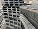 ISO9001 ASTM 304 201 Paslanmaz Çelik Kanal Sıcak Dolaştırılmış 3m 4m 5m Uzunluk Endüstri İçin