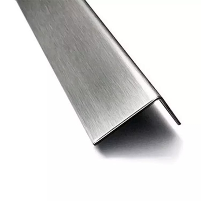 SS AISI ASTM JIS 201 304 321H Sınıf Yüksek Kalite Paslanmaz Çelik Köşesi Çubuğu 5mm 10mm Kalınlığı
