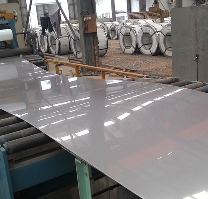 SS DIN AISI ASTM 203 204 304 347 Sınıf Paslanmaz Çelik Yaprak 1mm 5mm 10mm Kalınlığı