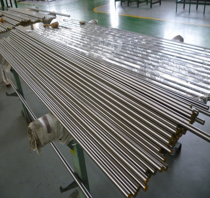 Paslanmaz çelik yuvarlak çubuk 304 316 321 10mm 20mm Soğuk çekilmiş / Sıcak olarak yuvarlanmış cilalanmış / BA yüzeyi