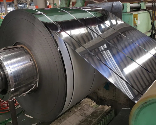 Paslanmaz Çelik SS304 Şeritler 0.5-3 mm Kalınlığı Soğuk olarak yuvarlanmış 2b Yüzeyi 316L