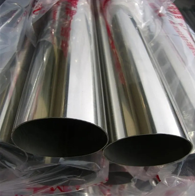 AISI304 321 316 Ss Yuvarlak 1.4034 Parlak Yüzey 3mm-100mm Diametresi SMLS Paslanmaz Çelik Borular